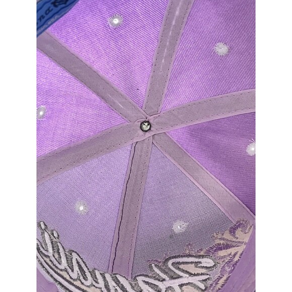 Chelona USA Lavender Hawaii adjustable strapback cap hat Embroidered - Picture 9 of 9
